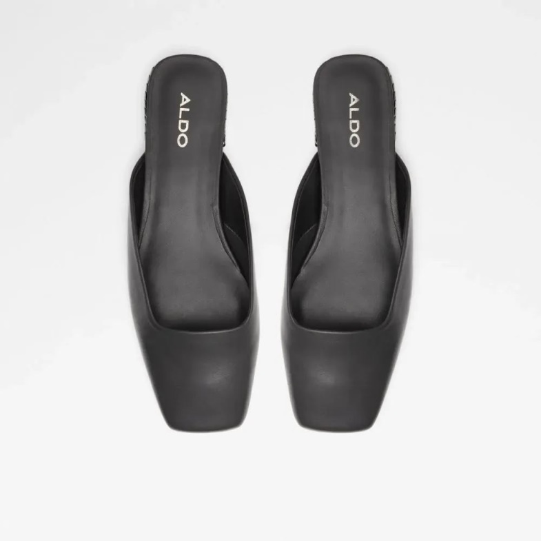 Fashion Aldo Pridiaflex Women's Square Toe Mule Black