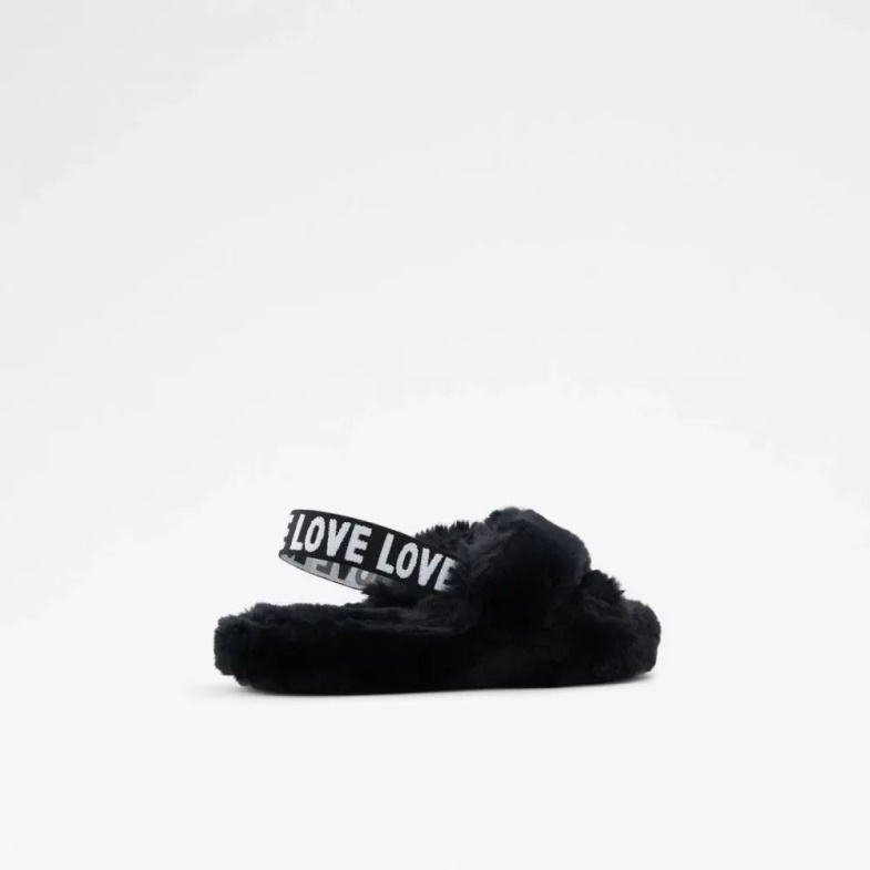 Umeven Women's Accessories Slipper Fashion Aldo Black