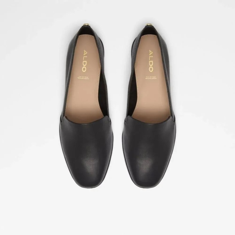 Black Fashion Aldo Veadith Women's Square Toe Loafer