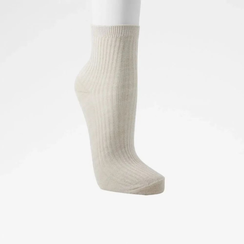 Fashion Aldo Wabaen Women's Accessories Knitted Sock Bone