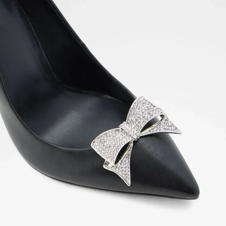 Fashion Silver/Clear Multi Zilabeth Women's Accessories Shoe Clip Aldo